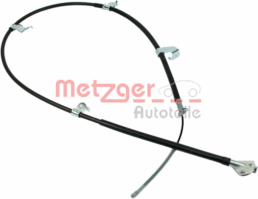 METZGER 17.1566 huzal, rögzítőfék bal hátsó TOYOTA